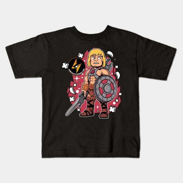 He-Man Kids T-Shirt by Comic Collectors Guild 